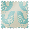 Scandi Birds, Aqua - Twist&Fit Roman Blind